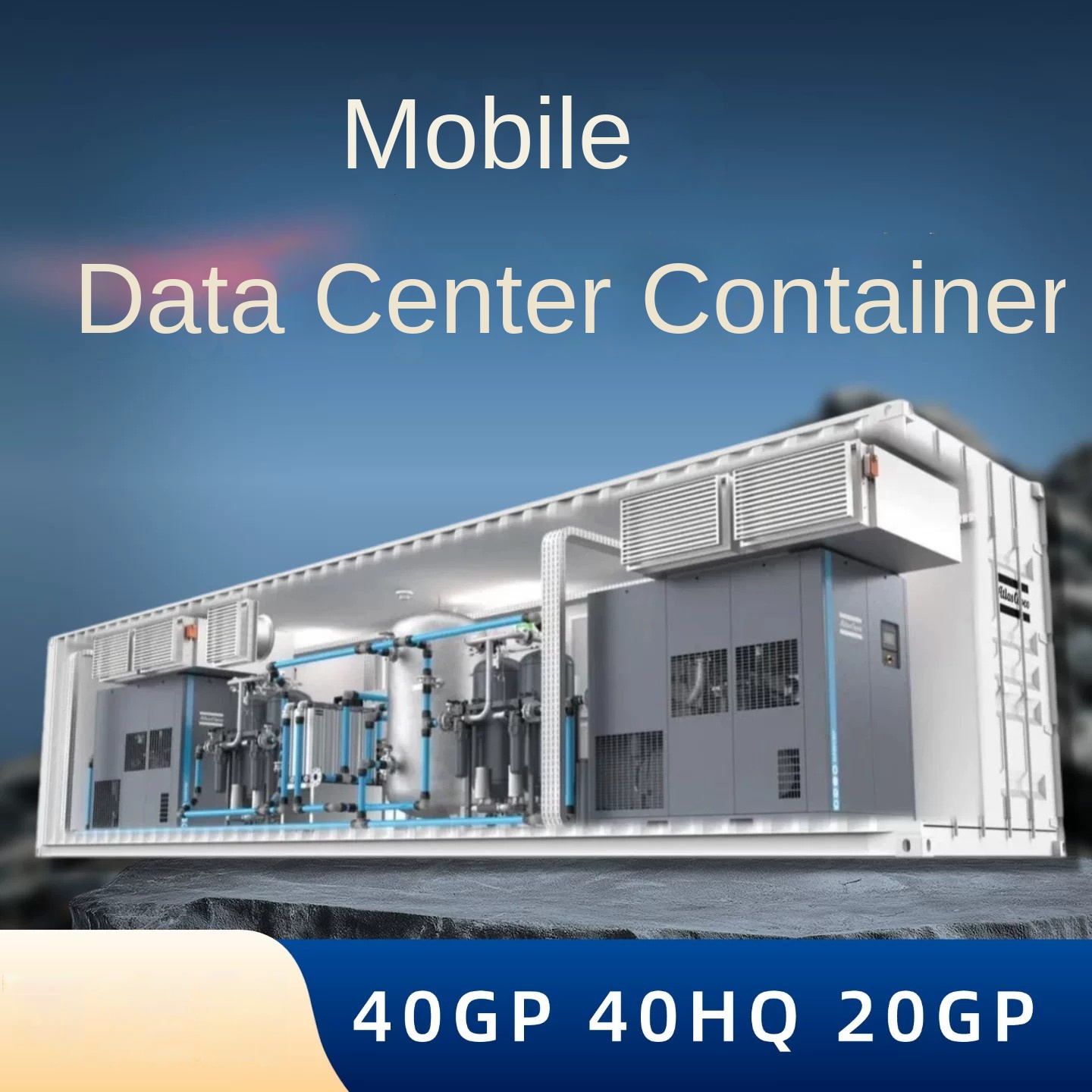 40ft 20ft High Cube Mobile Data Center Container Smart City Customizable by Sanlita China factory manufacture wholesale supplier