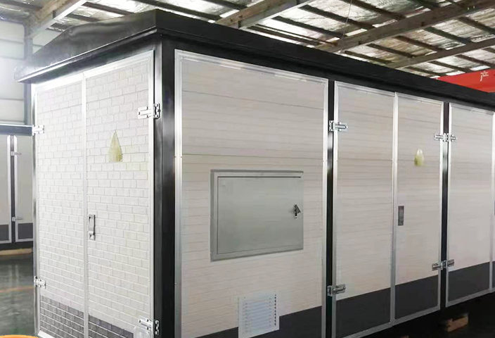 Pre-Insulated Compact Substation Housing / Transformer Enclosure / Outdoor Mobile Power Distribution Box by Sanlita China factory manufacture wholesale supplier