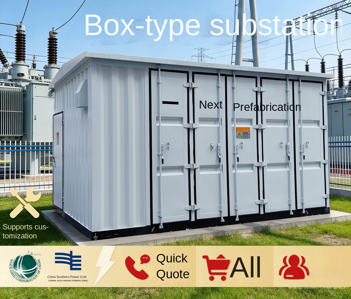 10kV Energy Storage Ring Main Unit Type Box Substation 100/160/315/400kVA Complete Transformer Set by Sanlita China factory manufacture wholesale supplier