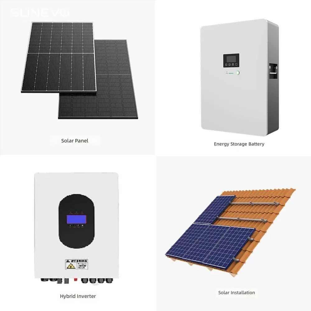10KW Off-Grid Solar Power System for Home Use with Battery Storage by Sanlita China factory manufacture wholesale supplier