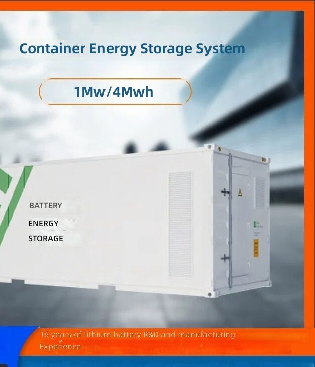 1MW/4MWh Energy Storage Container System Utility-Scale Power Station by Sanlita China factory manufacture wholesale supplier