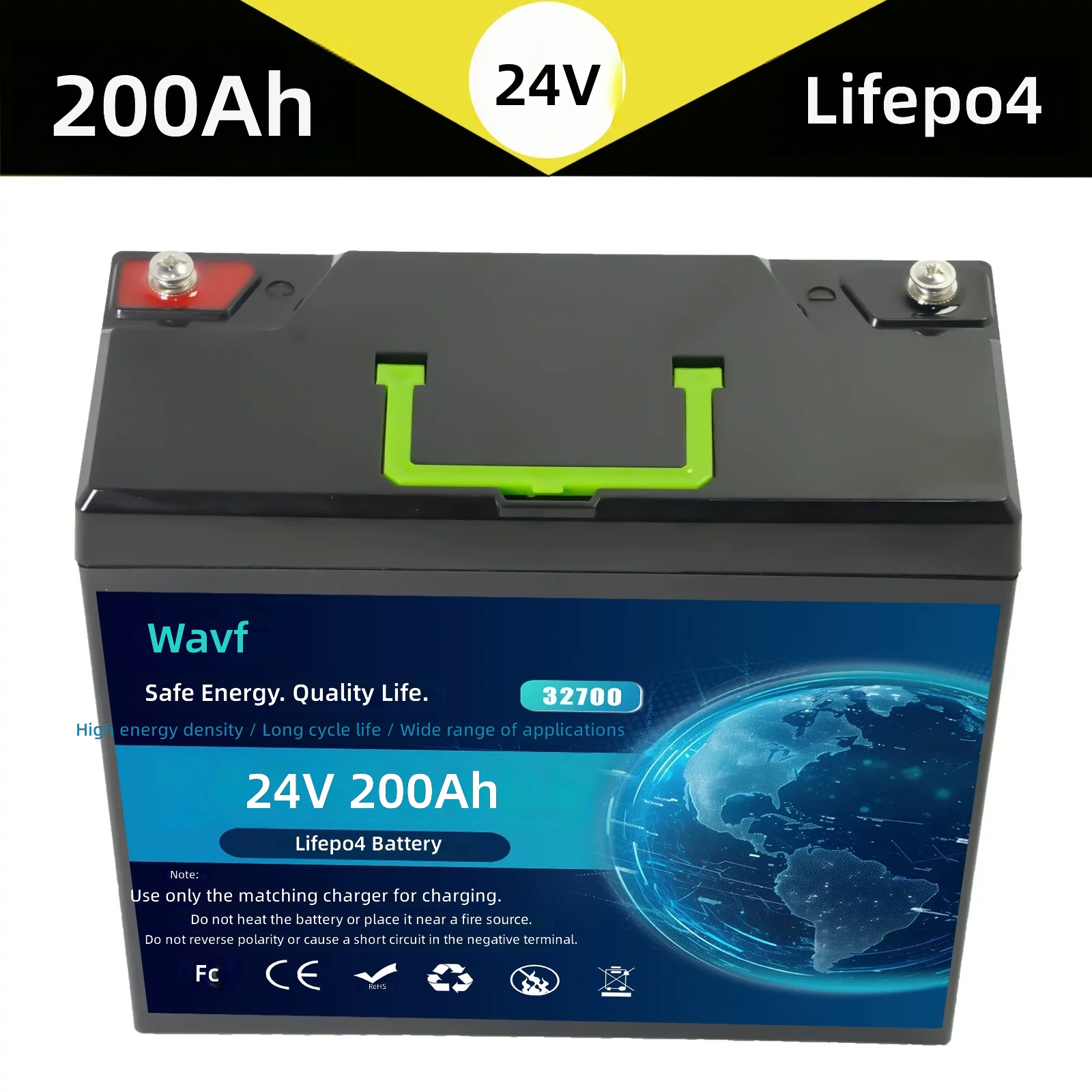 24V LiFePO4 Battery 100Ah 180Ah 220Ah Portable Power Station by Sanlita China factory manufacture wholesale supplier