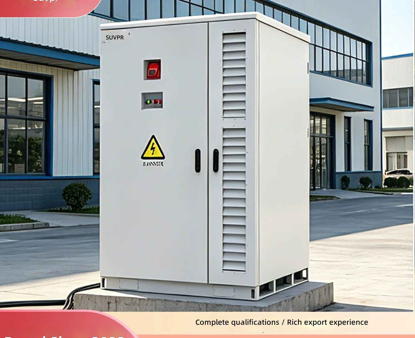 261kWh LiFePO4 C&I Energy Storage Outdoor Cabinet by Sanlita China factory manufacture wholesale supplier