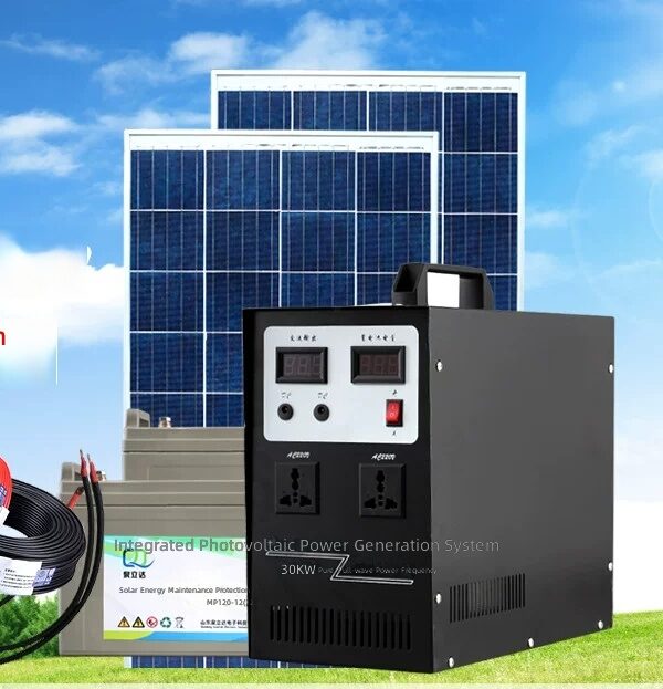 3000W Solar Power System 220V Complete Kit for Home with AC, Fan, Computer & Network by Sanlita China factory manufacture wholesale supplier