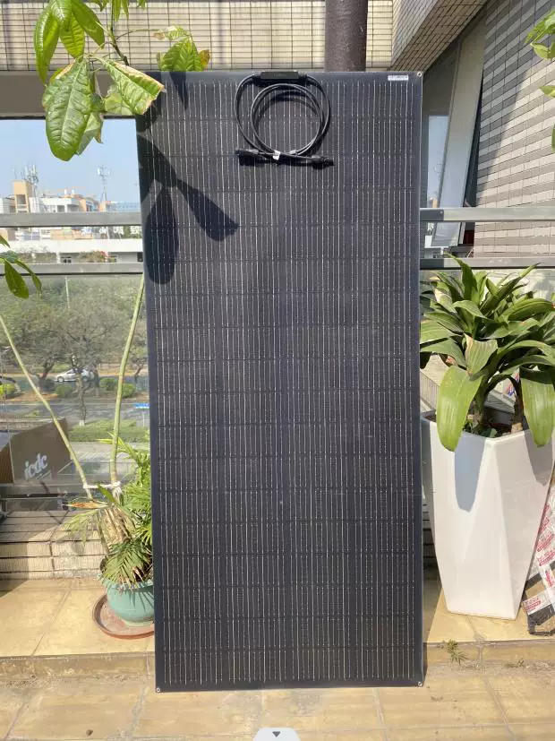 300W Semi-Flexible Solar Panel for RV Camper Van Charging by Sanlita China factory manufacture wholesale supplier