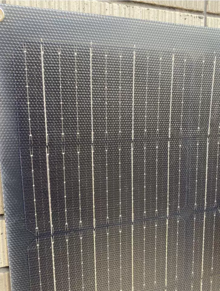 300W Semi-Flexible Solar Panel for RV Camper Van Charging by Sanlita China factory manufacture wholesale supplier