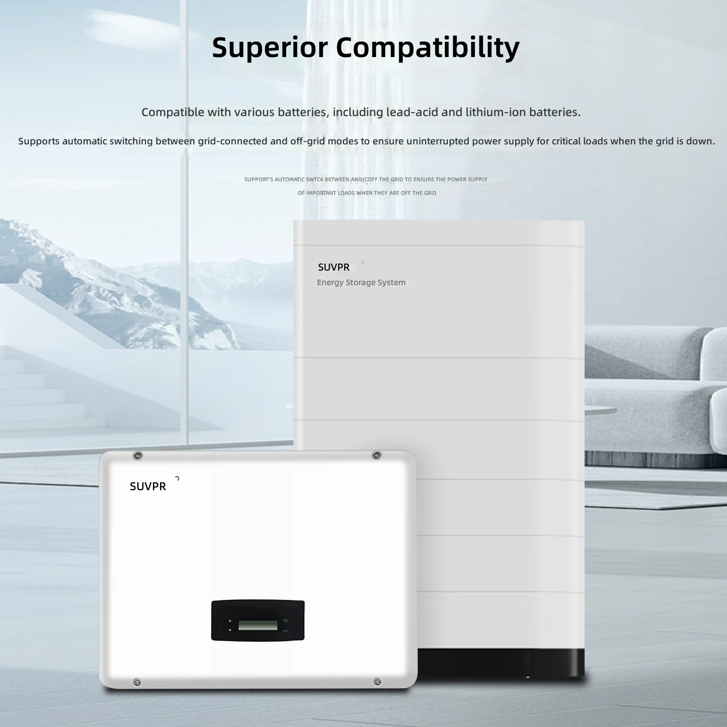 380V 3 Phase Off Grid Hybrid Solar Energy Storage System for Home by Sanlita China factory manufacture wholesale supplier