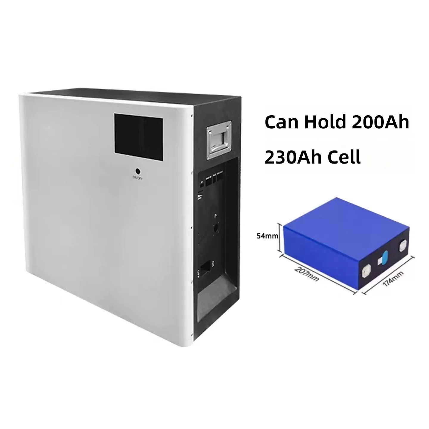 48V 200Ah Wall-Mounted LiFePO4 Battery 10KWh for Home Solar Storage by Sanlita China factory manufacture wholesale supplier