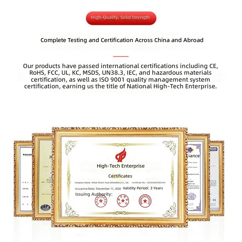 Certifications