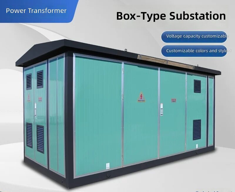 630kVA Prefabricated Substation Charging Station Box Transformer by Sanlita China factory manufacture wholesale supplier