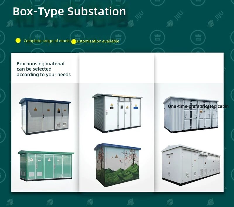 Compact Substation SCB Dry-Type Box Transformer 250/400/800/630kVA Ring Main Unit by Sanlita China factory manufacture wholesale supplier