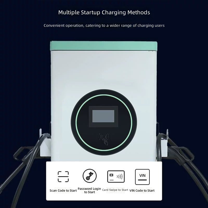 DC Fast Charging Station 60kW 120kW CCS1 CCS2 Commercial EV Charger by Sanlita China factory manufacture wholesale supplier