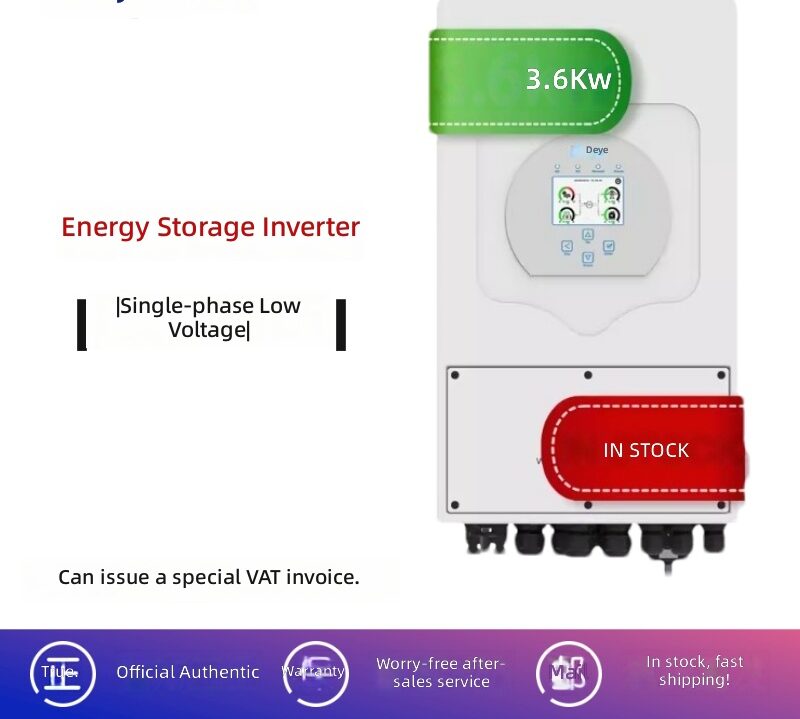 3.6kW Low Voltage Single Phase Hybrid Solar Inverter SUN-3.6K-SG05LP1-EU by Sanlita China factory manufacture wholesale supplier