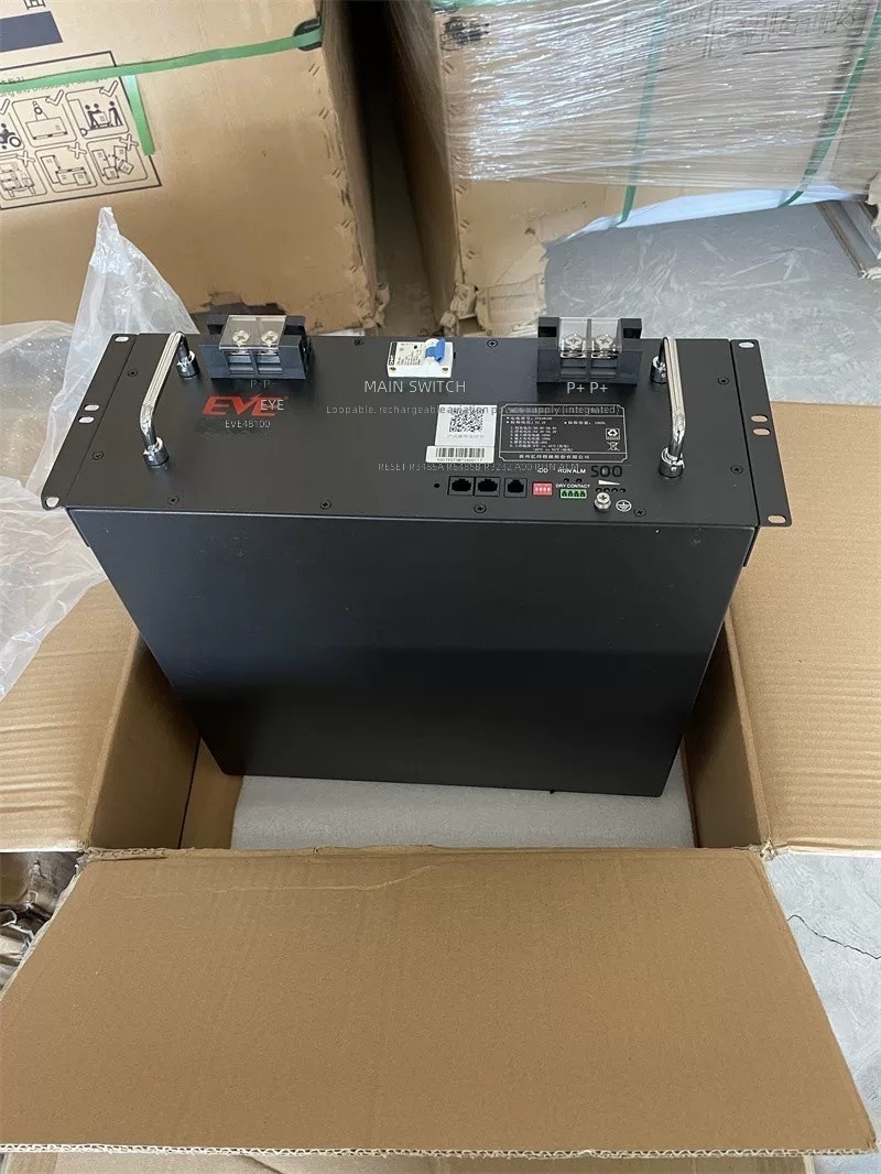 EVE 48100 48V 100Ah LiFePO4 Battery for Telecom Tower Solar Storage by Sanlita China factory manufacture wholesale supplier