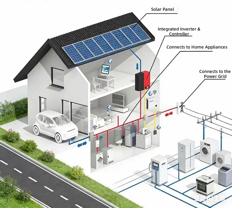 Home Energy Storage Cabinet 220V/380V Solar PV System 50kWh 100kWh 200kWh 1000kWh by Sanlita China factory manufacture wholesale supplier