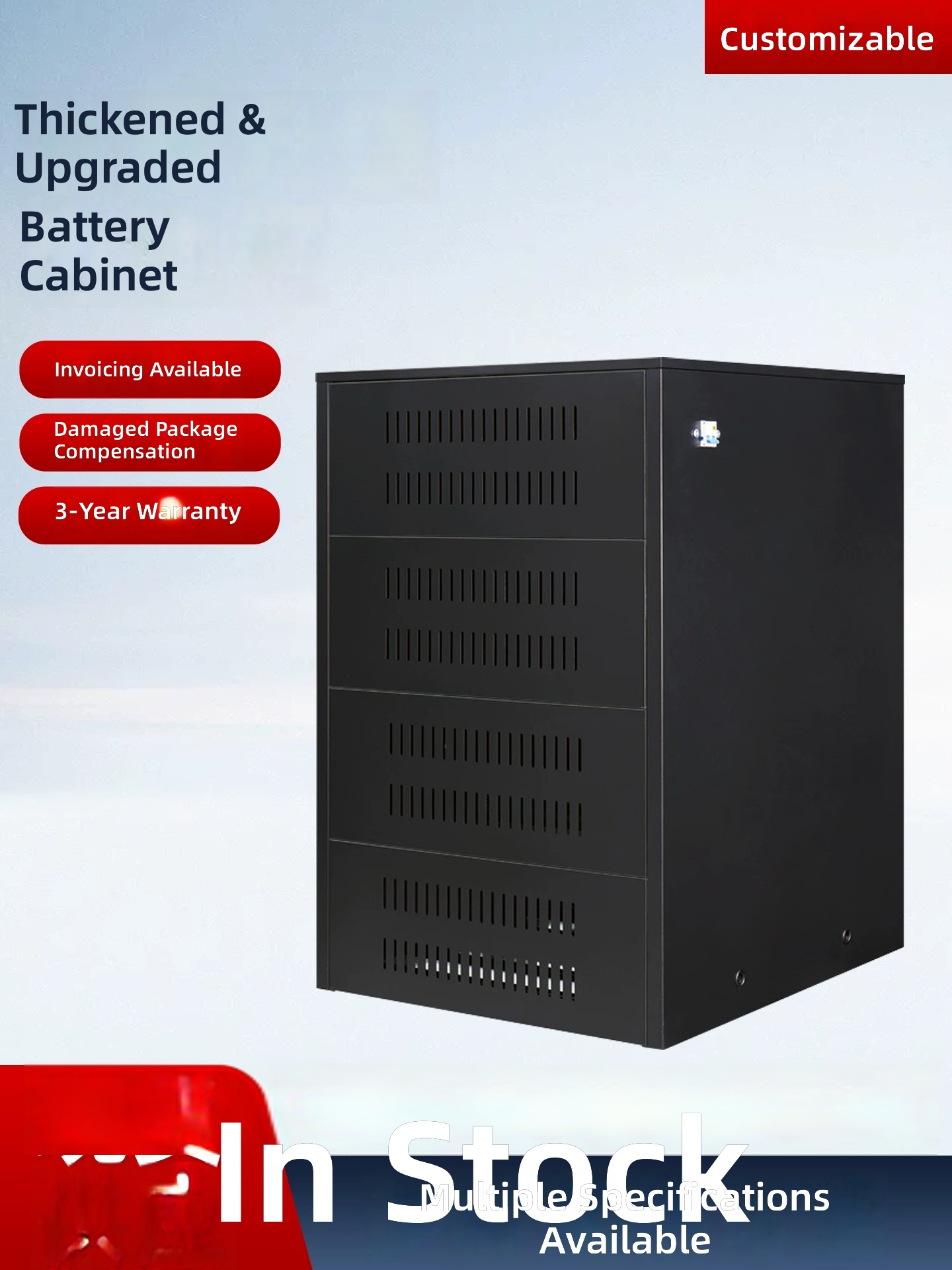 Outdoor Telecom Battery Cabinet UPS Power Storage for A2A3A40 by Sanlita China factory manufacture wholesale supplier