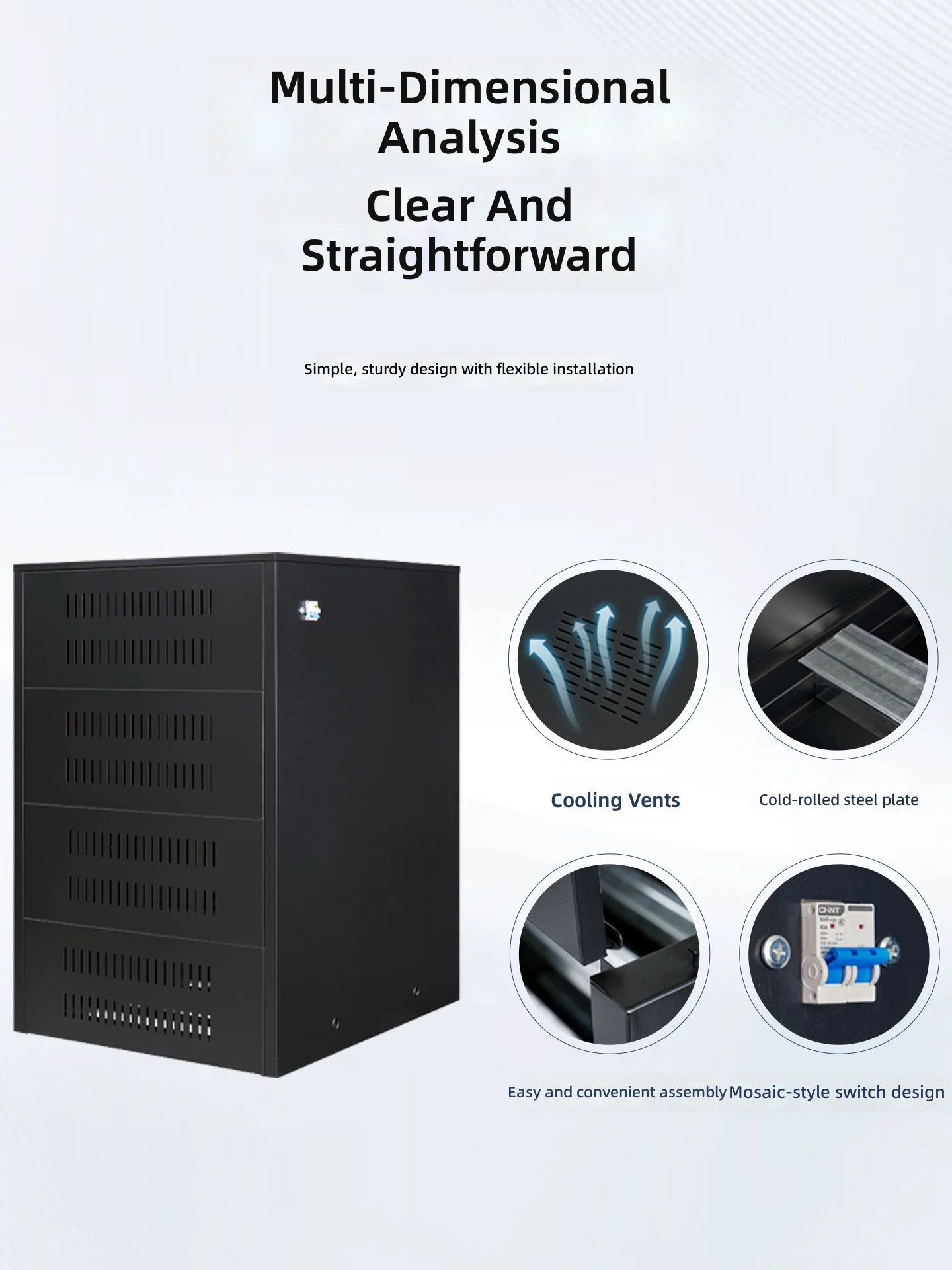 Outdoor Telecom Battery Cabinet UPS Power Storage for A2A3A40 by Sanlita China factory manufacture wholesale supplier