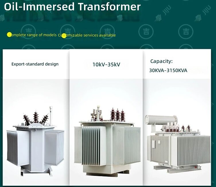 S11 S13 High Voltage 3 Phase 10kV Oil Immersed Power Transformer 100-630KVA by Sanlita China factory manufacture wholesale supplier