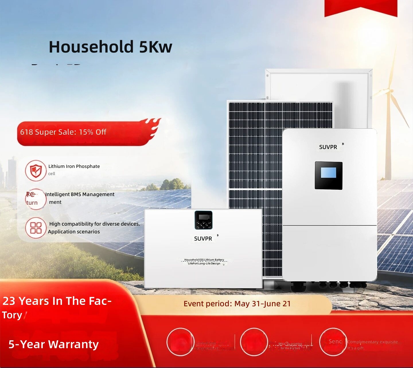 Three Phase Hybrid Solar Energy Storage System 10kW 20kW 30kW for Home and C&I Use by Sanlita China factory manufacture wholesale supplier